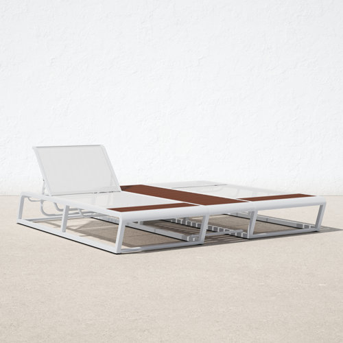 AllModern Edie 90'' Long Reclining Double Chaise Wayfair